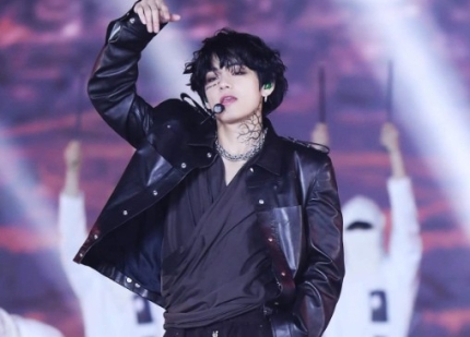 200518 防弹少年团V《singularity》在spotify上达成一亿