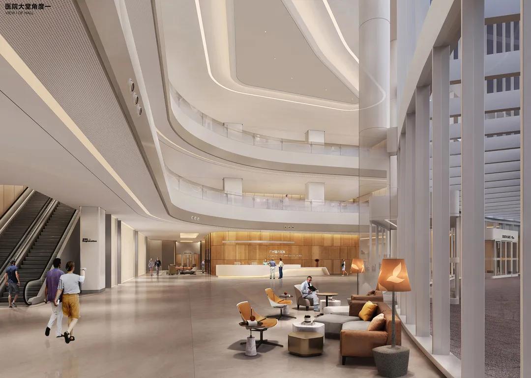 广州富力医院.ucla health附属医院全面封顶