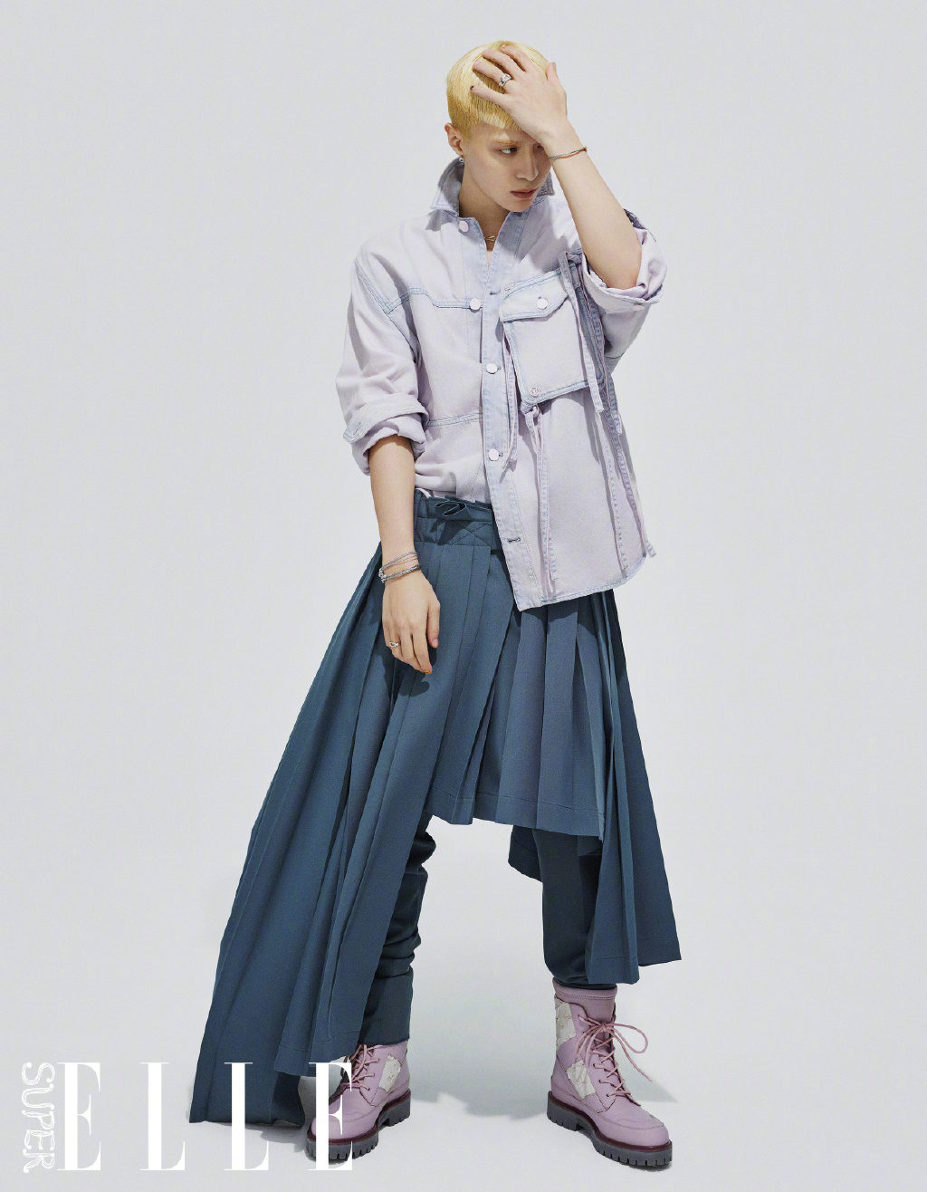 200520 范丞丞《SuperELLE》六月刊大片释出 不受拘束