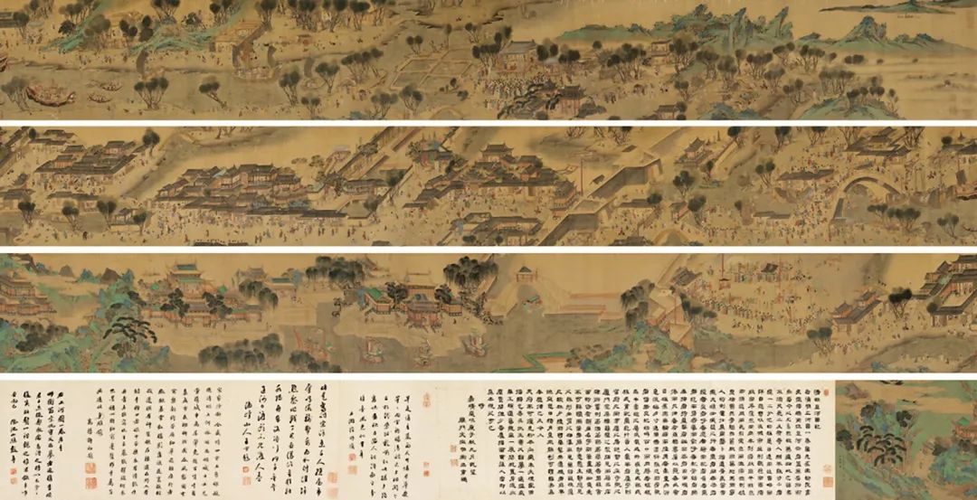 我把故宫里的古画放大100倍后，发现事情并不简单……