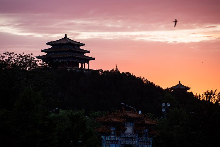 Beijing sees alpenglow is all over the sky again turret, Bai Dajin is smooth momently ｜ group plan