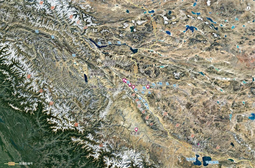 西藏典角村前方距印度碉堡仅600米