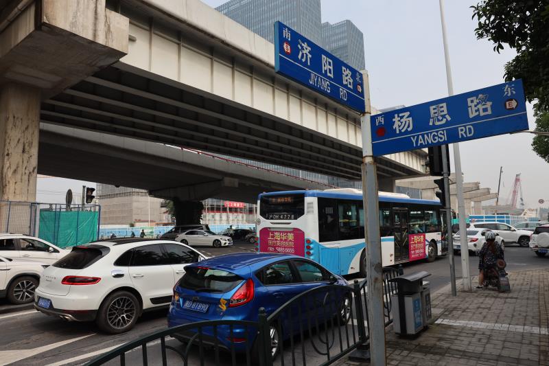 加大警力！上海济阳路快速化改建施工后，首个