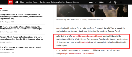 特朗普又进入掩体！华盛顿正部署军队……