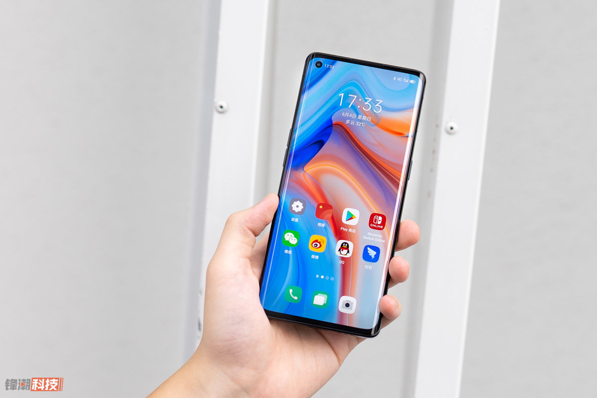 OPPO Reno4 Pro梦镜黑图赏：艺术美与轻巧兼顾的5G手机上