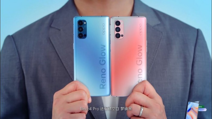 OPPO Reno 4/4 Pro发布：全系65W闪充 2999/3799元起售