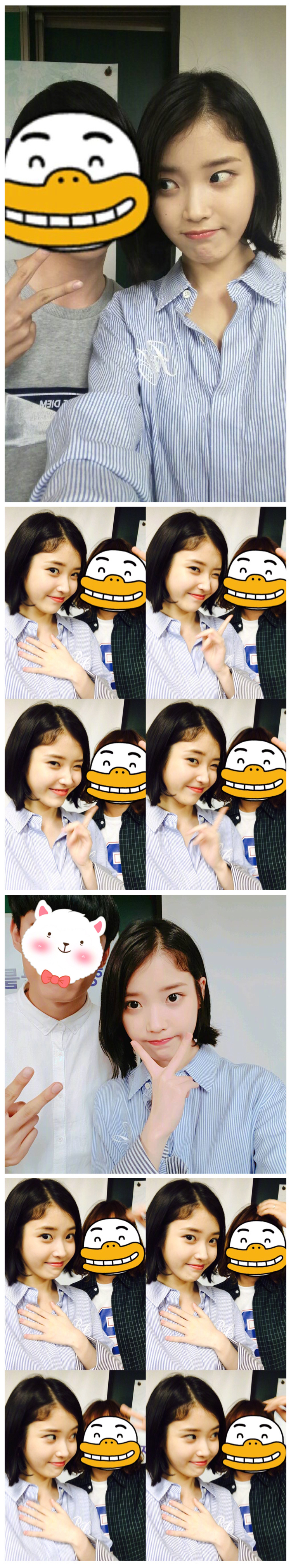 「IU」「分享」200619 回顾当初参加壁画义工活动的IU，美丽又善良的小天使