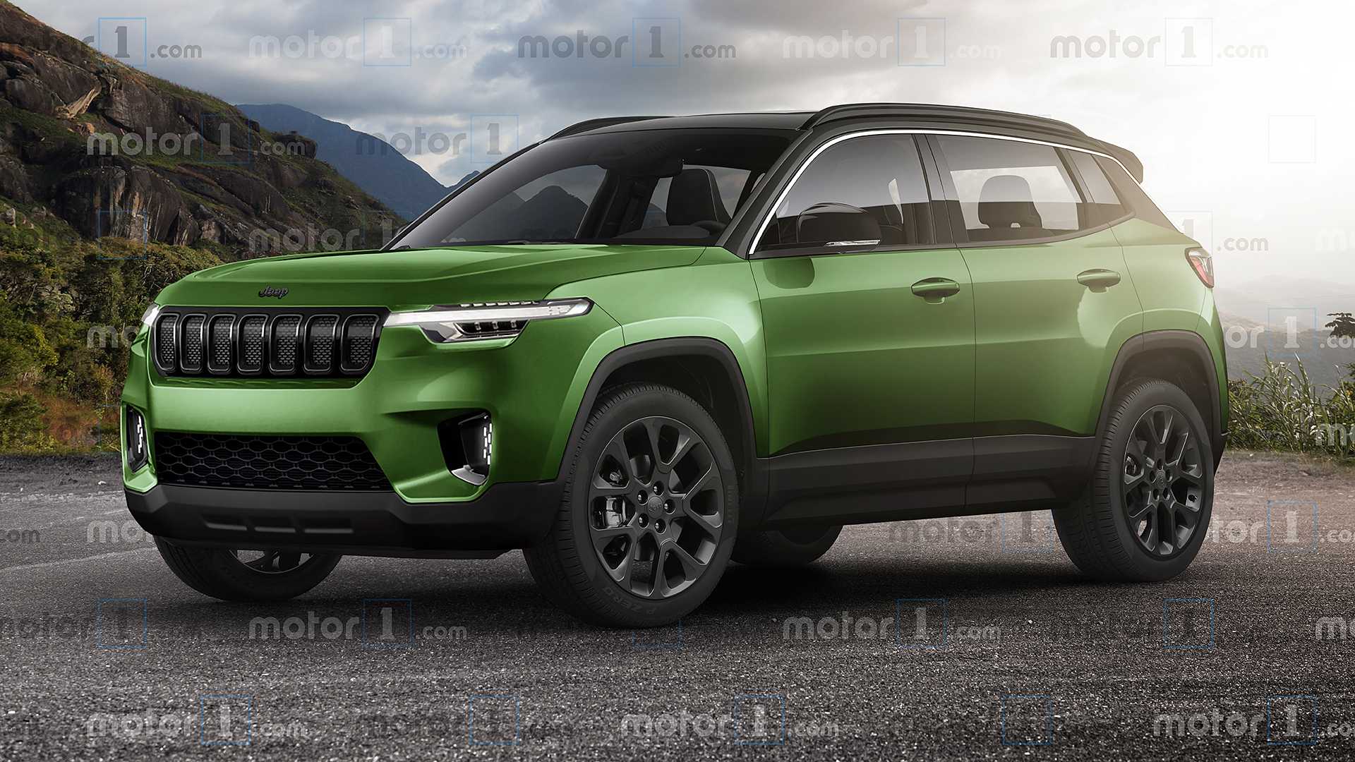 2022年Jeep将推出一款比自由侠还小的SUV，它可能长成这幅模样