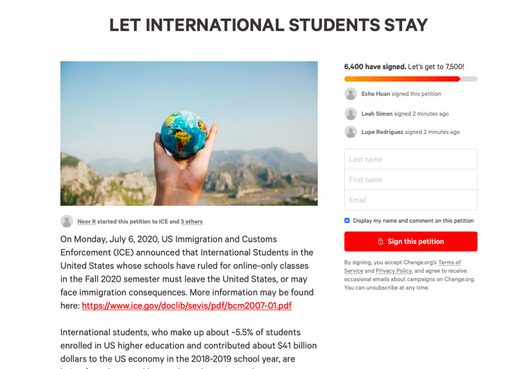 只上网课的在美留学生将被遣返？美国推今秋留