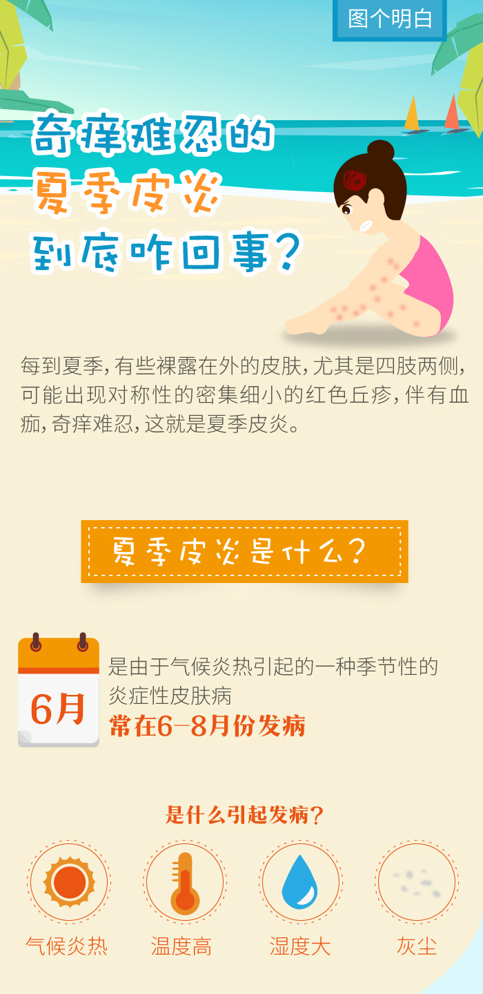 图个明白｜奇痒难忍的夏季皮炎到底咋回事？