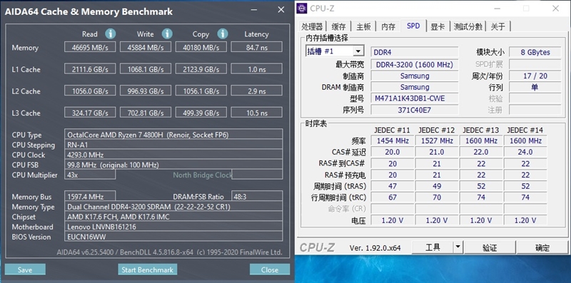也许是最强的锐龙7 4800H！联想拯救者R7000笔记本评测