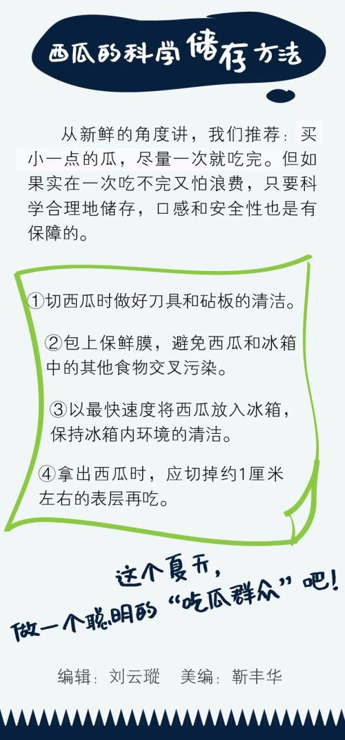 “隔夜西瓜”到底能不能吃？这组实验数据告诉