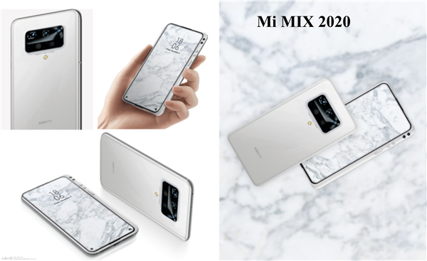 小米MIX 2020宣图曝出：全面屏手机设计方案从来没有、侧面放置前摄