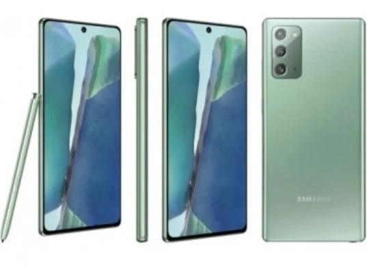 三星Galaxy Note 20系列产品高清图片再曝出：新颜色现身