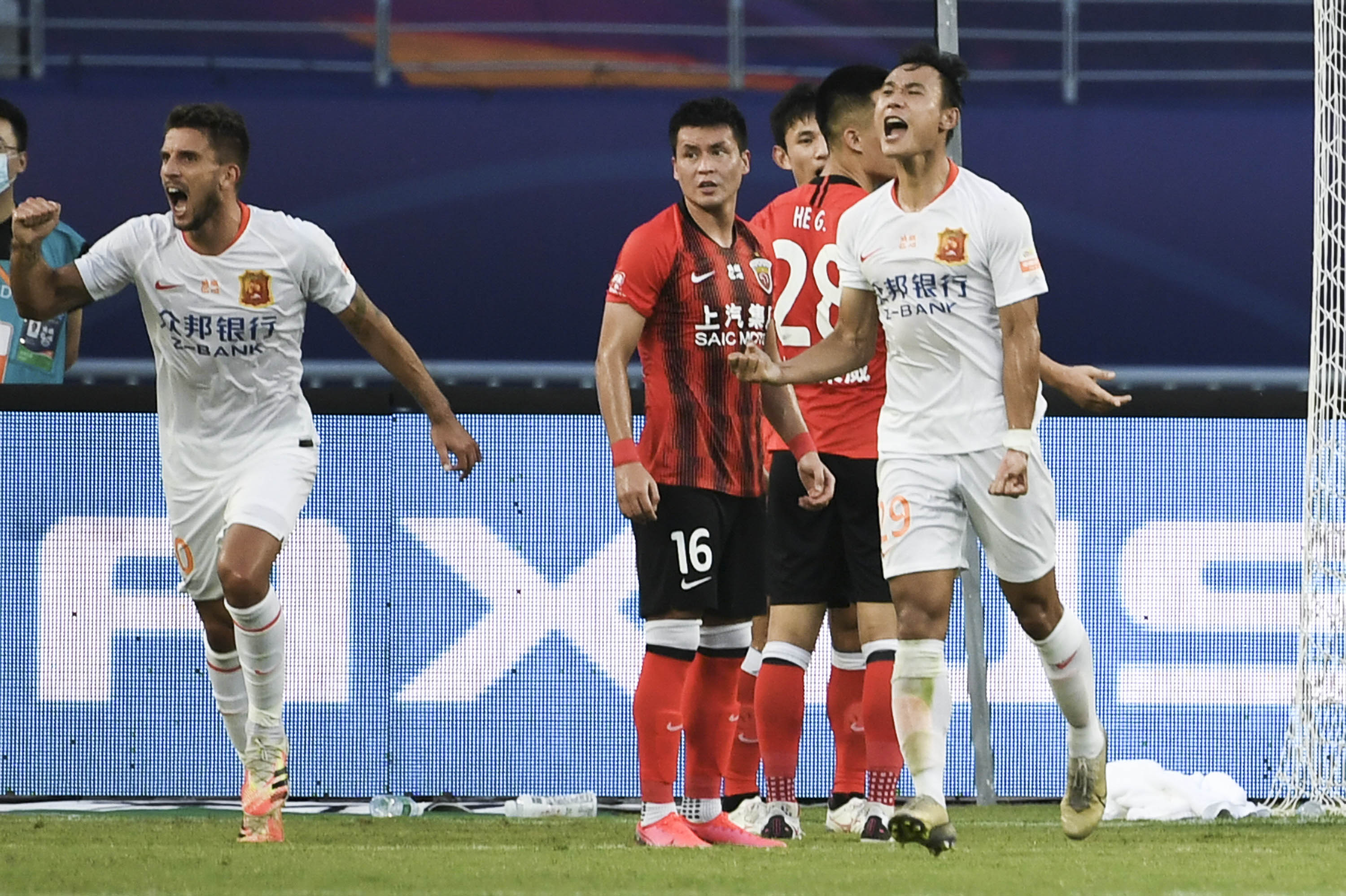 足球2020中超联赛第一阶段第4轮集锦