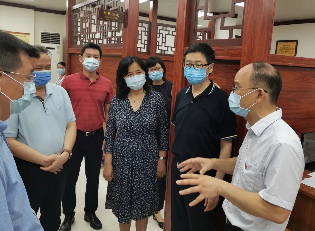 余艳红、孙达调研广州市中医药工作