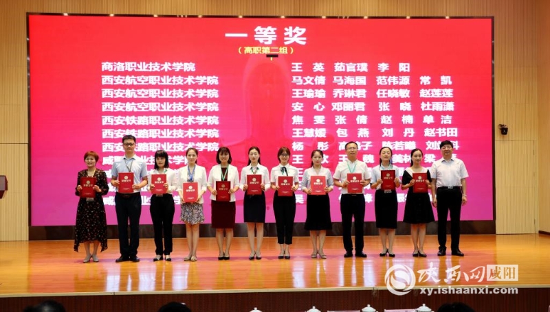 咸阳职院在2020年陕西省职业院校教师教学能力比赛中荣获四个一等奖