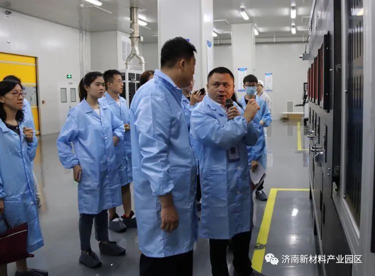 济南新材料产业园区迎接天桥区“青年人才园区行”活动