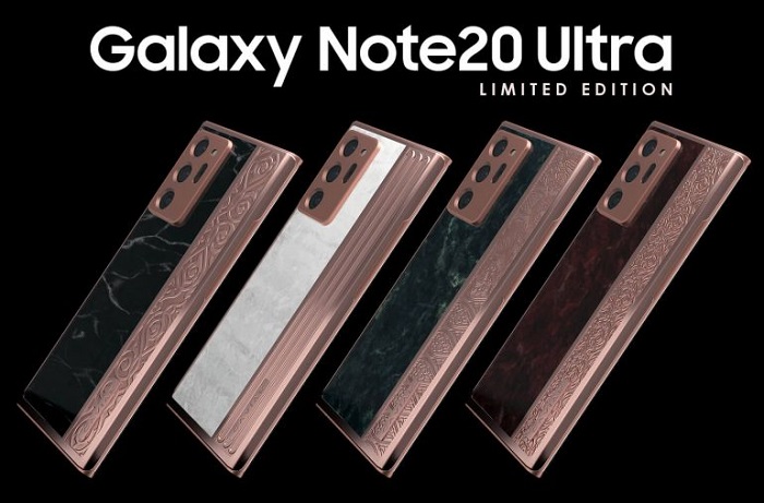 Caviar发布四款限量三星Galaxy Note 20 Ultra订制型号