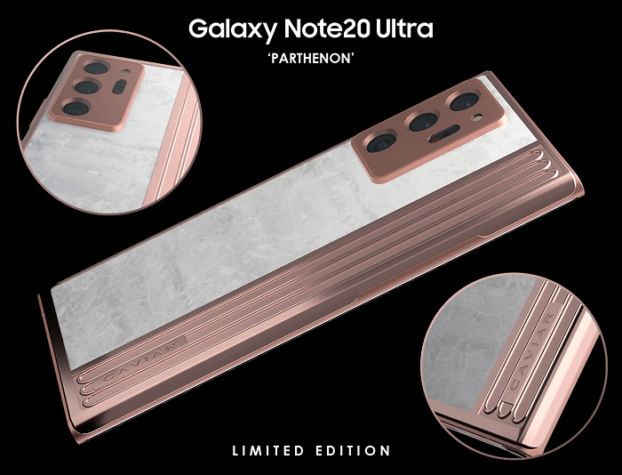 Caviar发布四款限量三星Galaxy Note 20 Ultra订制型号
