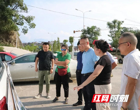 朱法栋调研张家界药王谷中医药健康旅游产业园项目建设