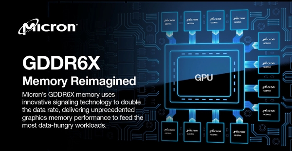 美光正式发布GDDR6X显存：带宽1TB/s、还要啥HBM
