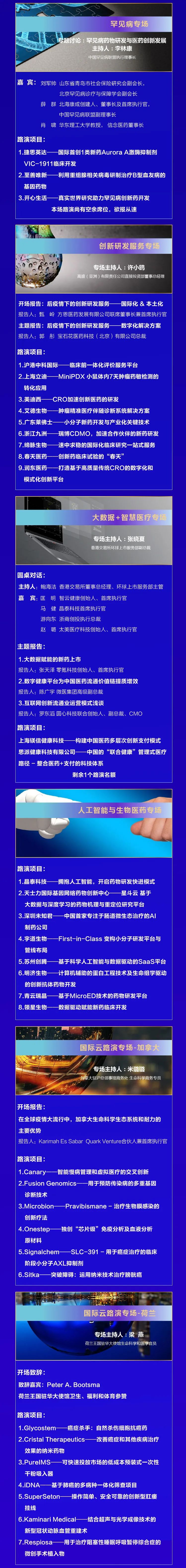 第五届中国医药创新与投资大会首版路演日程闪亮登场！| 会讯