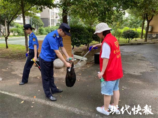 以红色网格为单位，南京这个街道打通文明建设“最后一公里”