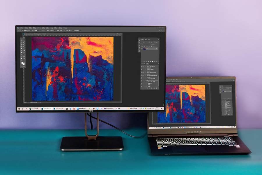 Muti_function Type-C, AOC Q27U2 is used very convenient