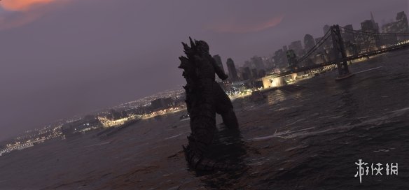 哥斯拉登陆旧金山湾！《微软飞行模拟》哥斯拉降临MOD