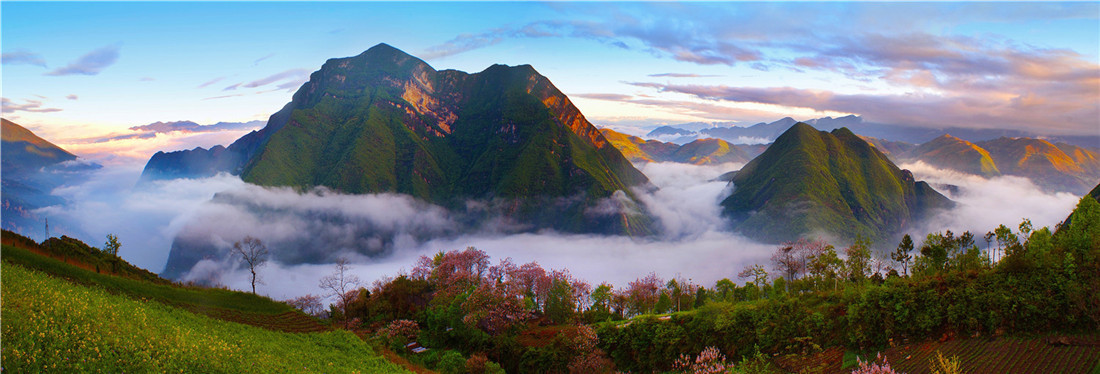 Chongqing Wushan: a view