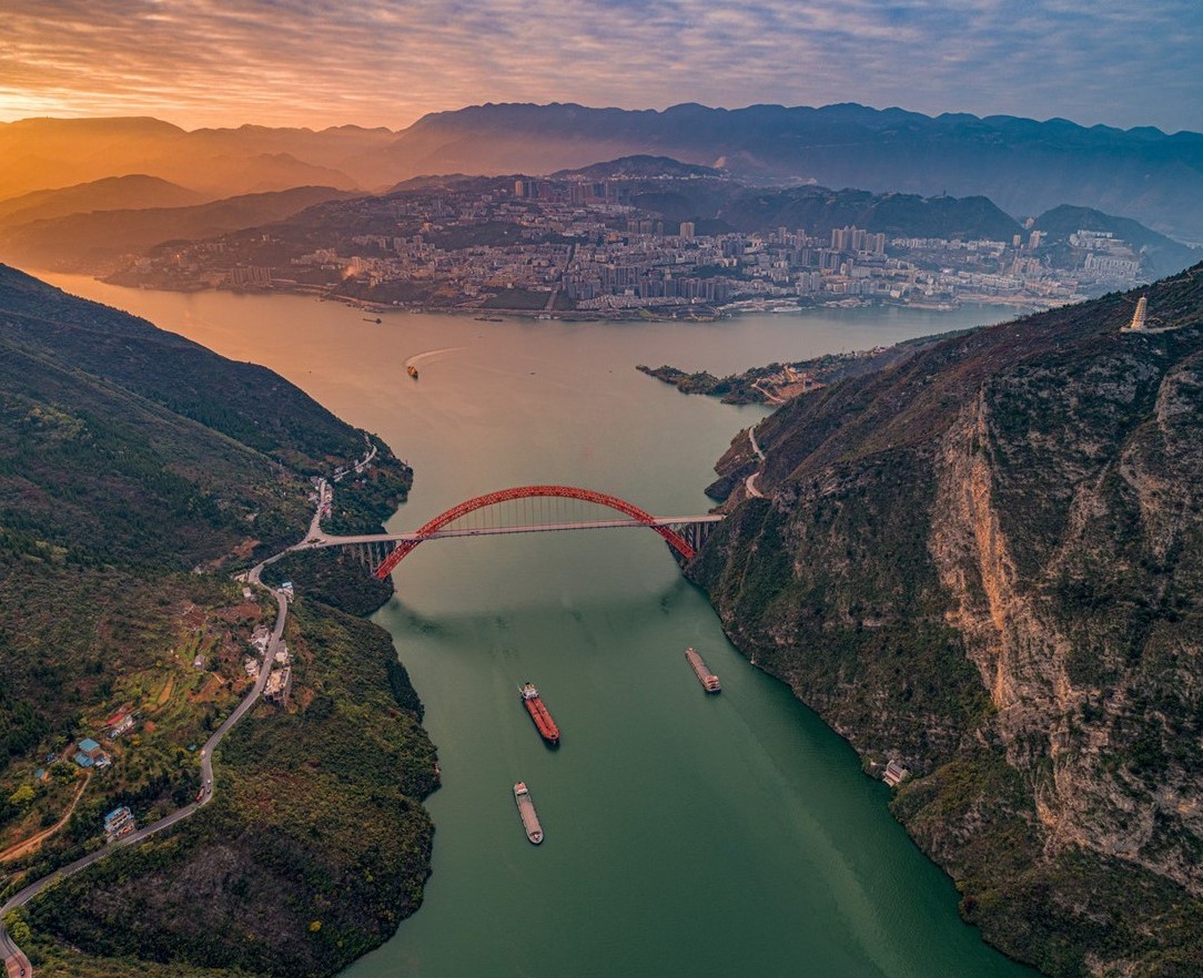 Chongqing Wushan: a view