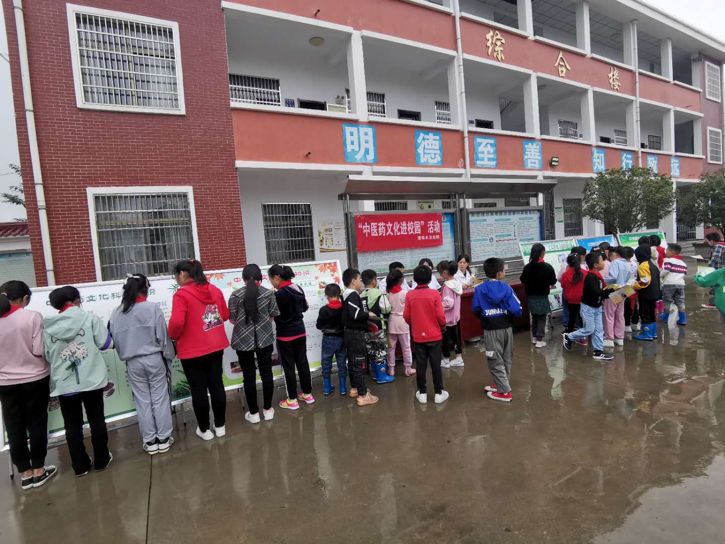 怀宁县雷埠乡开展“中医药文化进校园”志愿宣讲活动