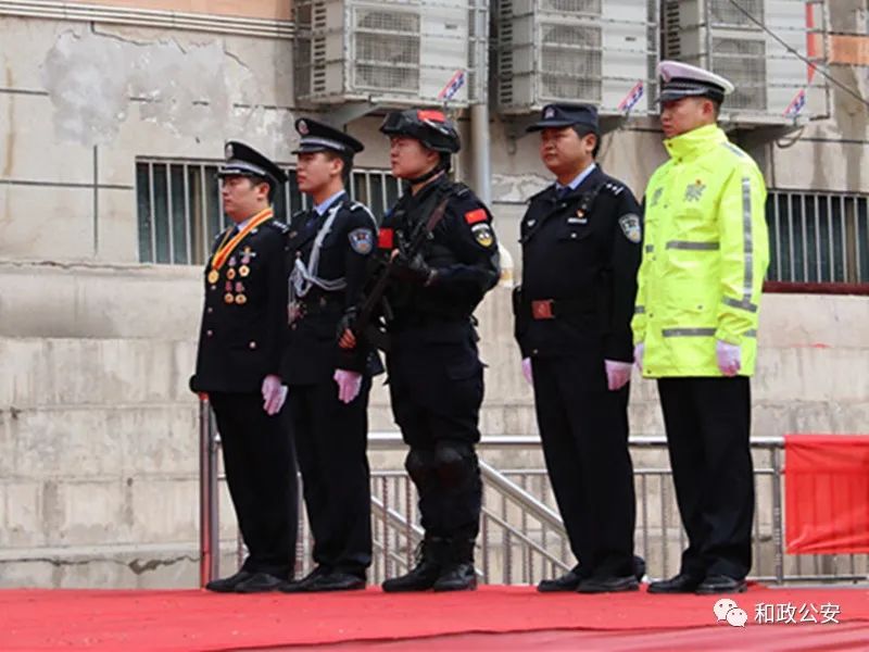 迎国庆71周年“爱党爱国爱家乡 团结奋进展新姿”歌咏比赛中和政县公安局获得道德风尚奖