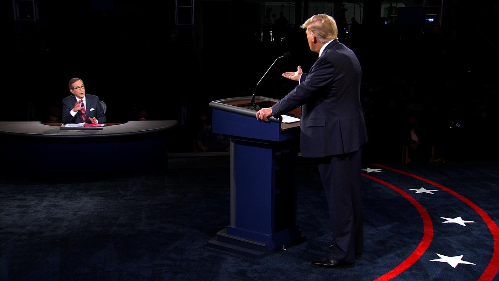 复盘美国大选首场90分钟辩论 美媒：史上最混乱的不能称之为辩论的辩论