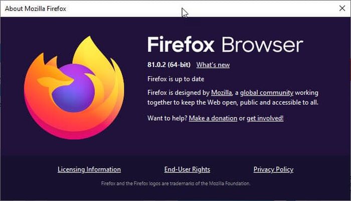 Mozilla Firefox 81.0.2发布：修复无法访问Twitter网站问题