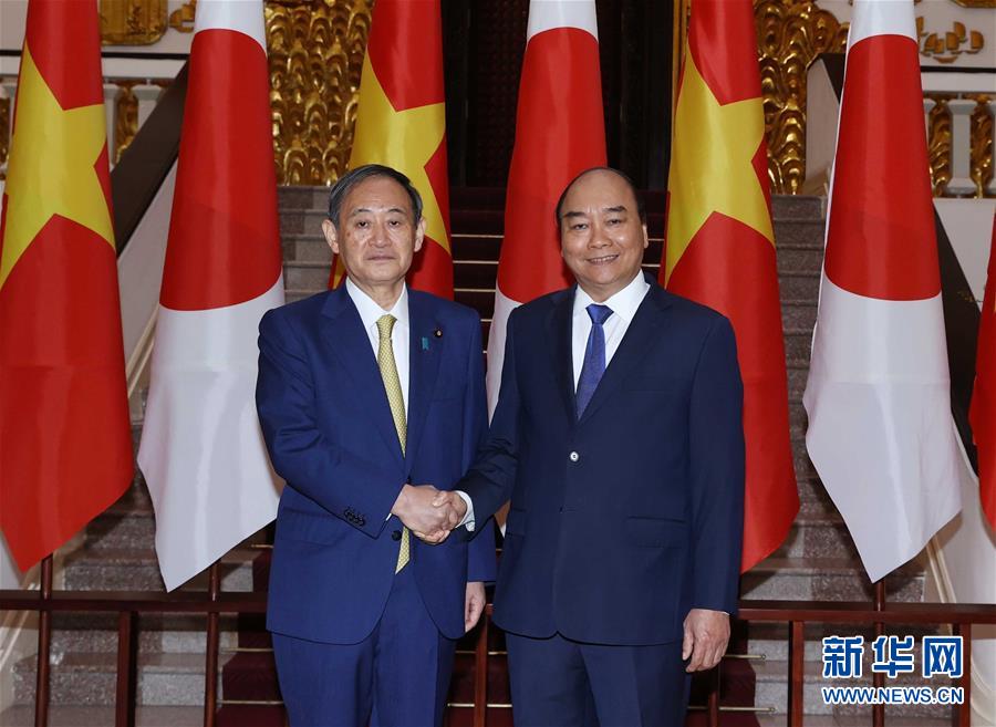 日本首相访问越南