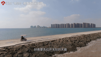 江苏竟藏着这么一个黄金海滩！还去什么马尔代夫