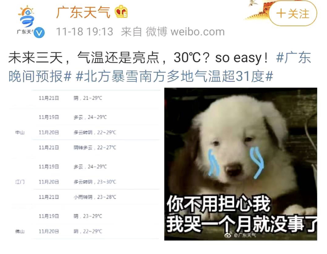 北方暴雪上热搜，南方却热到破纪录！网友：呼叫“秦岭”