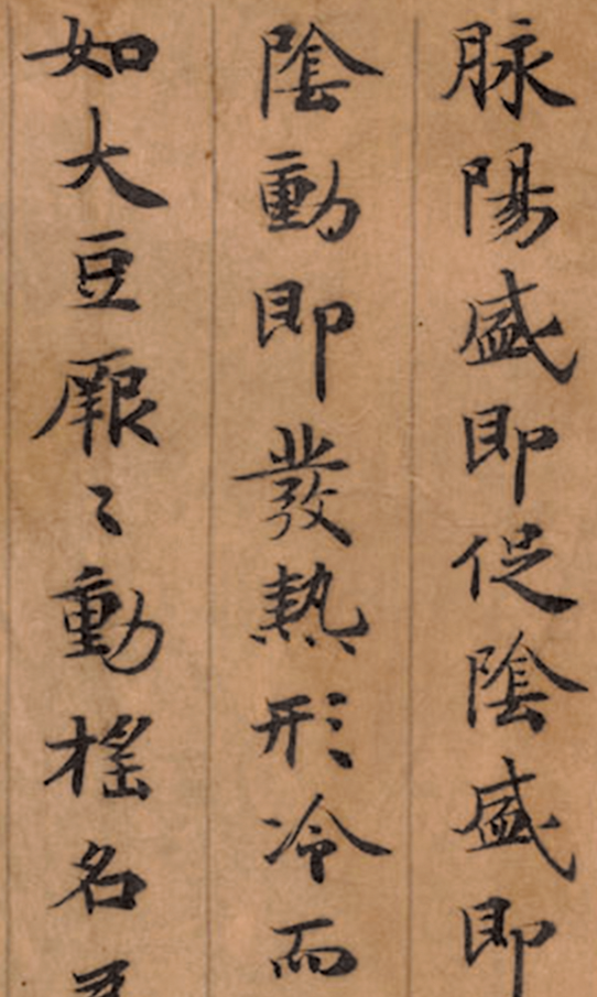 莫高窟里的古代医药文献手稿，书法价值也很高