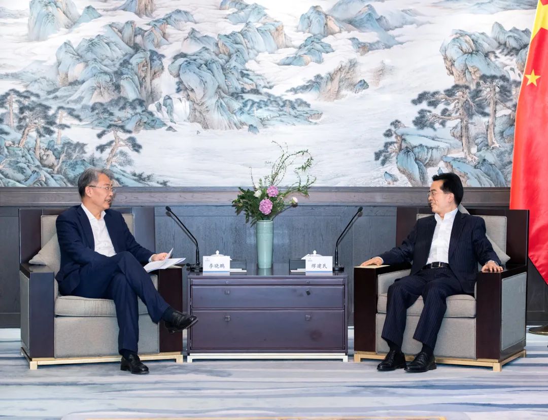 招商局集团与光大集团签署专项合作协议！招商局集团董事长缪建民、光大集团董事长李晓鹏出席