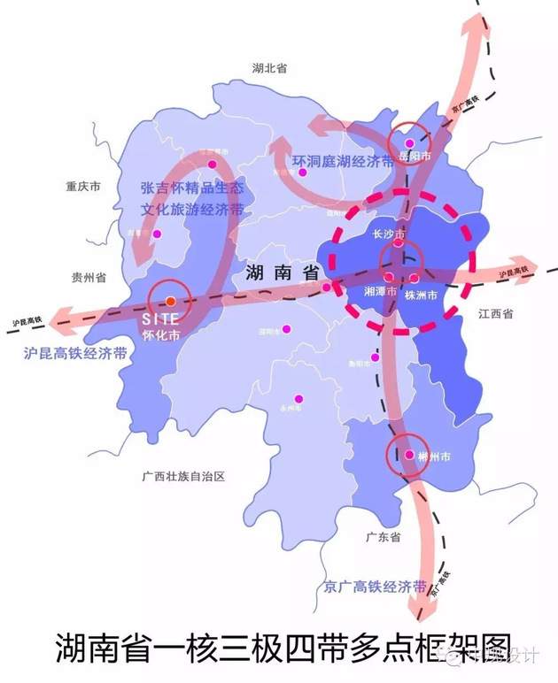 湖南省内强弱断层，两个“副中心”带得动吗？
