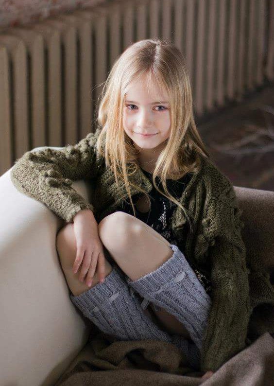 世界最美女孩长大了俄罗斯精致冷艳童模marta