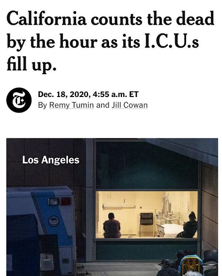 北美觀察丨僅用5天新增100萬確診，全美醫院承受�極端壓力�