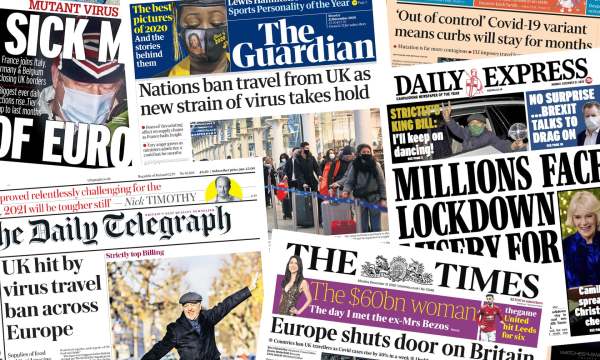 �歐洲病夫�！ 英國媒體集體自嘲