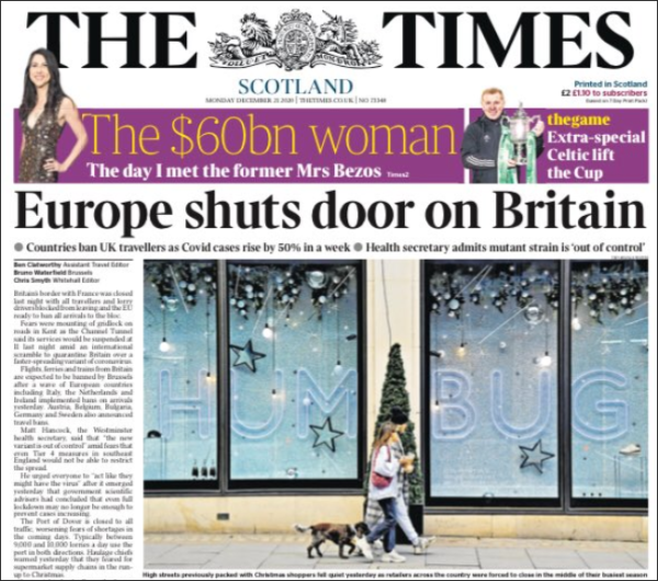 �歐洲病夫�！ 英國媒體集體自嘲