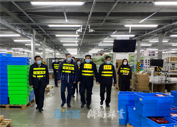 区委书记带队“敲门招商”成果丰硕，普洛斯、东方雨虹两大重点项目落户园区！