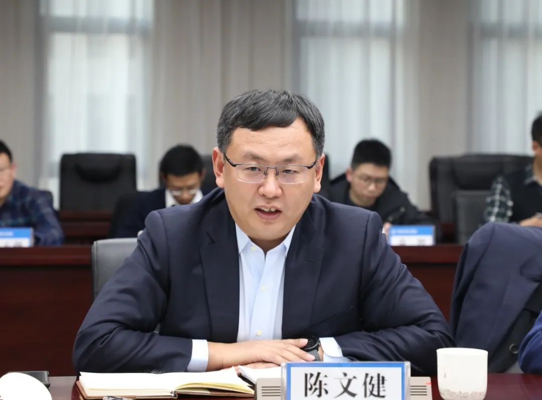 中国铁路工程集团有限公司党委副书记、总经理陈文健到中铁大桥局集团有限公司开展工作调研