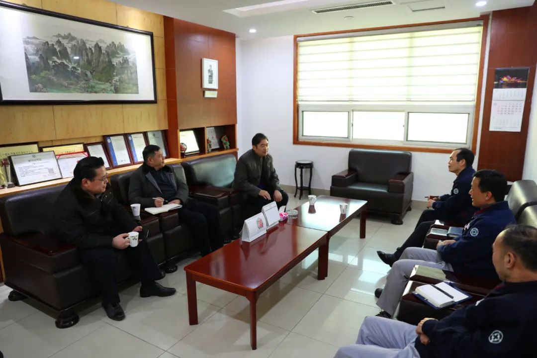 韩利师到企业调研安全生产工作