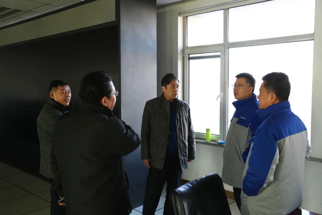 韩利师到企业调研安全生产工作